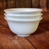 Set of 3 Tiny Porcelain Cups - 28ml