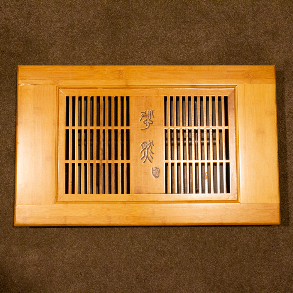 Large bamboo Gongfucha Tea Tray (with Plastic Drawer and Hose)