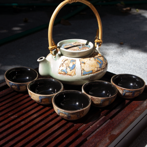 Malaysian Leafy Teaset