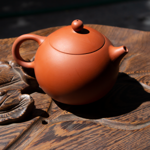 Handmade Taiwanese Xi Shi Red Clay Teapot - 250ml