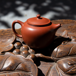 Handmade Taiwanese Small Red Clay Teapot - 105ml