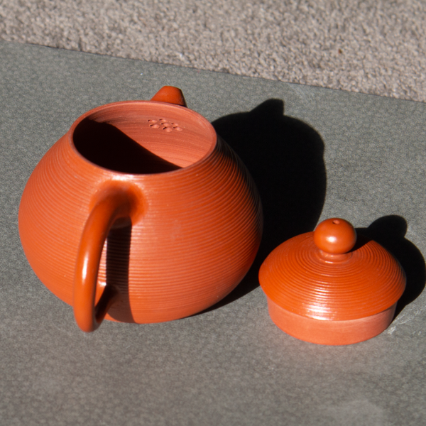 Thin Walled Yixing Red Clay Teapot - 170ml - Image 2